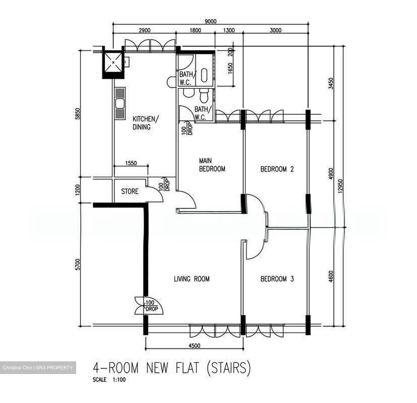 Blk 52 Kent Ville (Kallang/Whampoa), HDB 4 Rooms #609581081